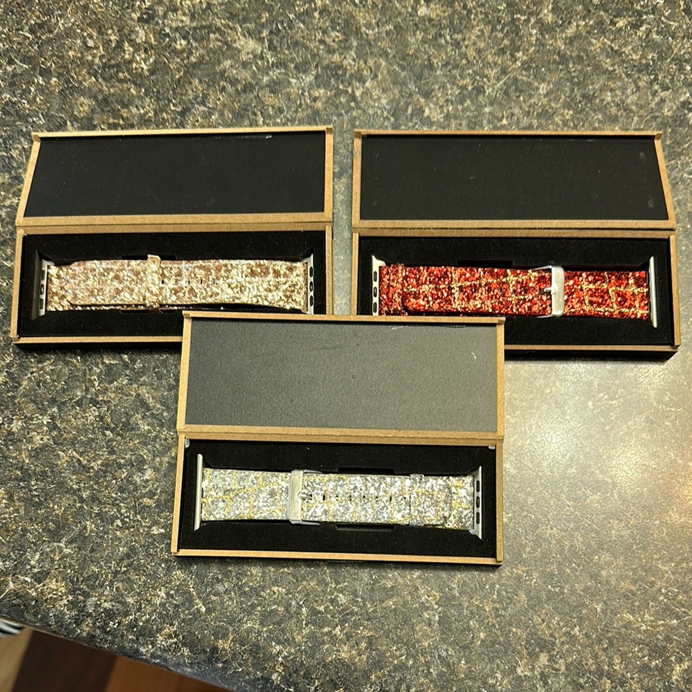 Sparkling Watch Bands Set